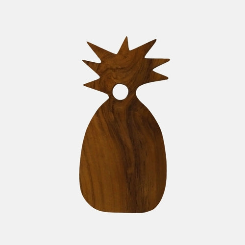 Pineapple Chopping Board — Teak Wood Serving Board